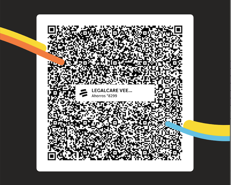 Código QR para consignación